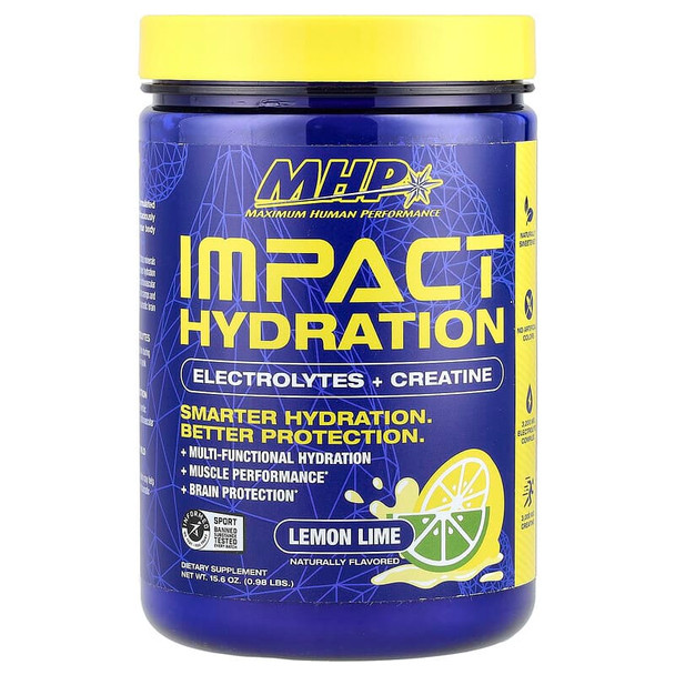 Mhp Impact Hydration 30 Porciones Lemon Lime