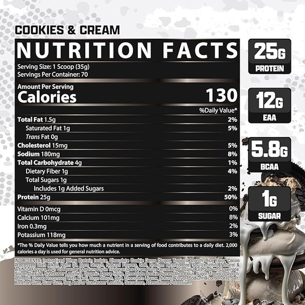 Nutrex Research Isofit 5 Libras Cookies Cream 342