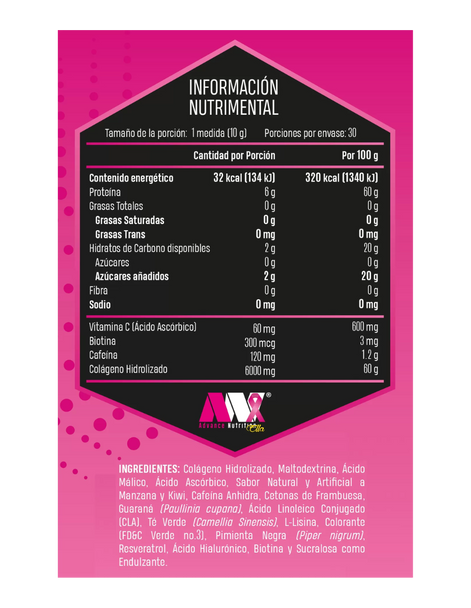 Advance Colageno Ella Naturals Astrion Paleta Pop 450 Gr