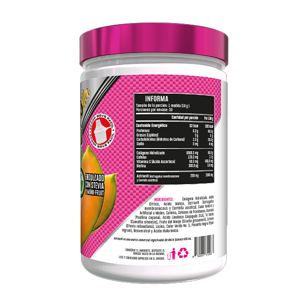 Advance Colageno Cuts Ella Naturals Astrion Melón 300 Gr