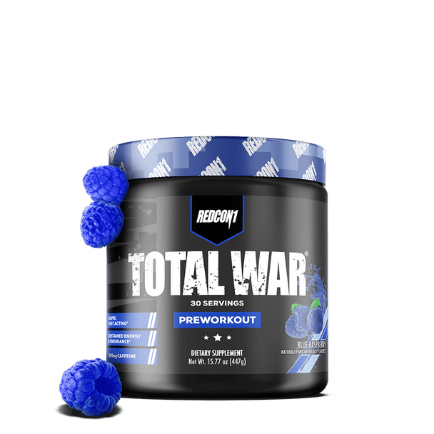 Redcon1 Total War Pre - Entreno 30 Porciones Blue Raspberry