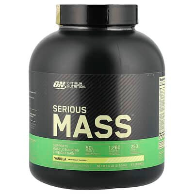 Optimum Nutrition Serious Mass 6 Libras Vainilla