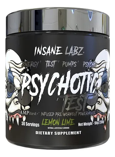 Insane Labz Psychotic Test 30 Porciones Lemon Lime