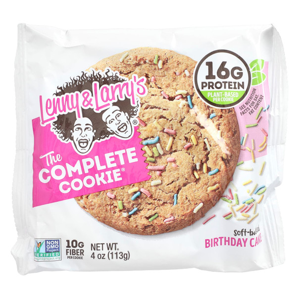 Lenny y Larry´S Complete Cookie 12 Cookies Birthday Cake