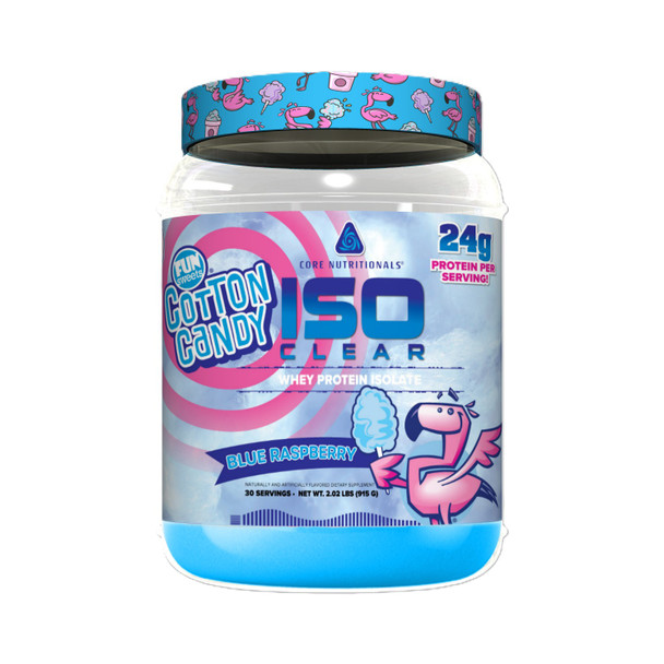 Core Nutritionals Iso Clear 2 Libras Blue Raspberry