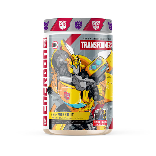 Core Nutritionals Energon 20 Porciones Bumblebee Sour Lemon Candy