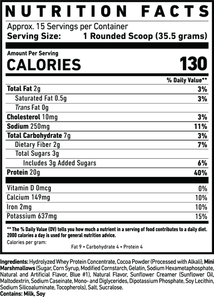 Ghost Whey High Protein 1 2 lb Hot Cocoa Mix