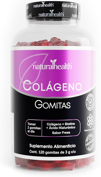 Natural Colageno 120 Gomitas