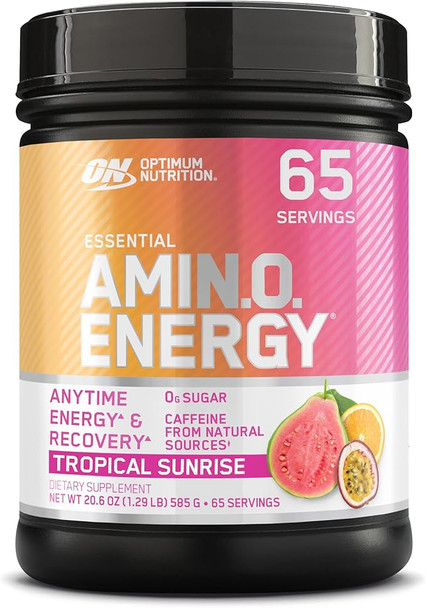 Optimum Nutrition Amino Energy 65 Porciones Tropical Sunrise