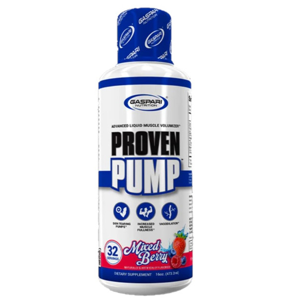 Gaspari Nutrition Proven Pump 16 Porciones 32 Porciones Mixed Berry