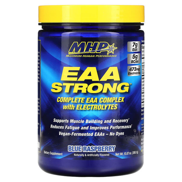 Mhp EAA Strong 30 Porciones Blue Raspberry