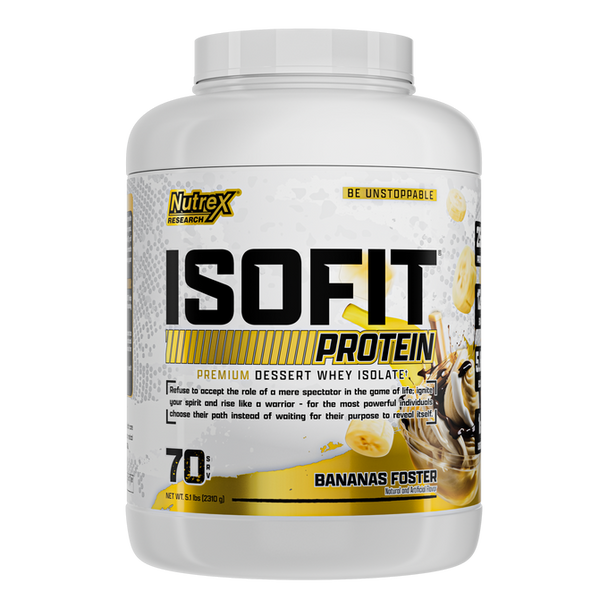Nutrex Research Isofit 5 Libras Banana Foster 342