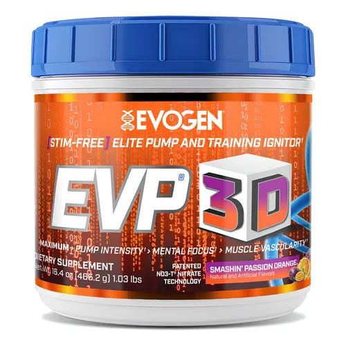 Evogen Evp 3D 40 Porciones Smashing Passion Orange