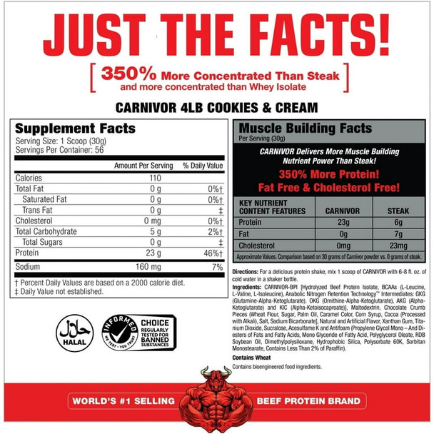 Mmd Carnivor 3 7 Libras Cookies Cream