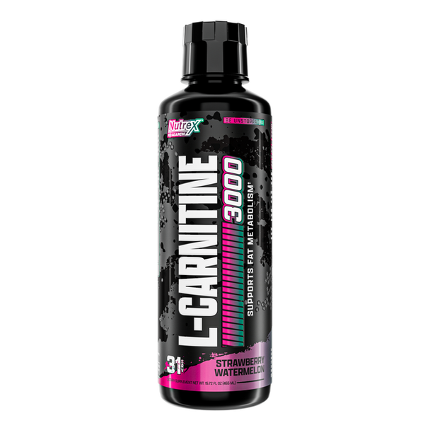 Nutrex Research Liquid L Carnitine 3000 31 Porciones Strawberry Watermelon