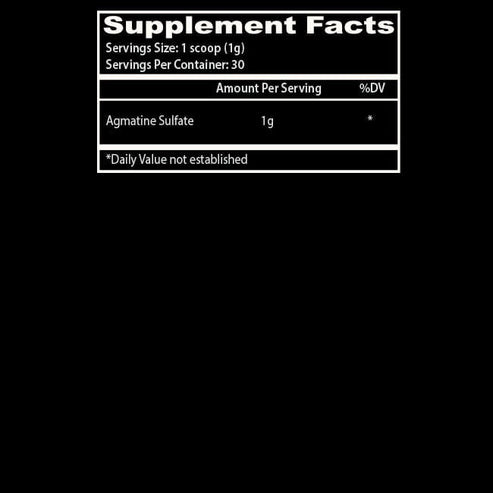 Insane Labz Acs Agmatine Sulfate 30 Porciones
