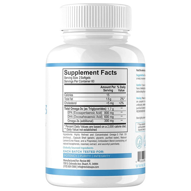 Rev Omega 3 120 Cápsulas