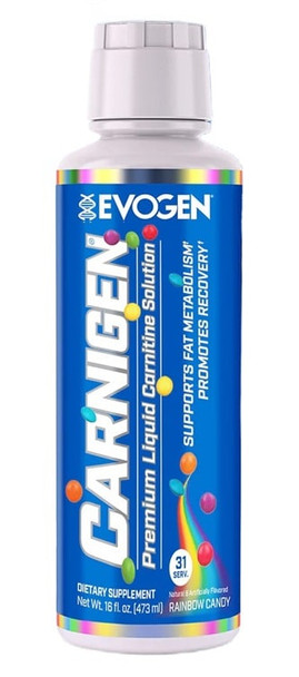 Evogen Carnigen Liquid 16 Onzas Rainbow Candy