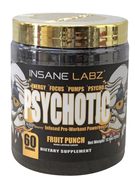 Insane Labz Psychotic Gold 60 Porciones Fruit Punch