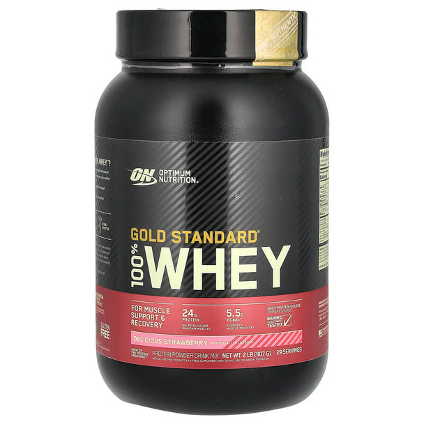 Optimum Nutrition 100 Whey Gold Std 2 Libras Strawberry