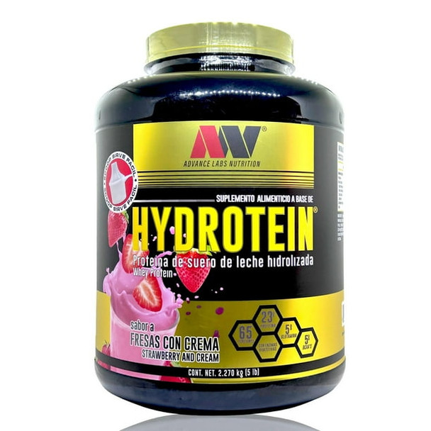 Advance Hydrotein 5 Libras Fresa C Crema