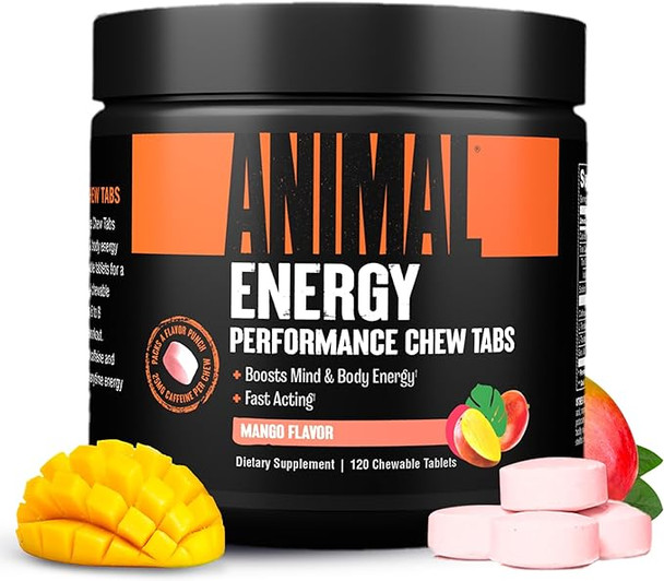Universal Animal Energy Perf Chews Tabletas 30 Porciones Mango