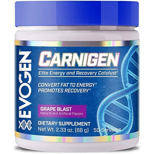 Evogen Carnigen 50 Porciones Grape