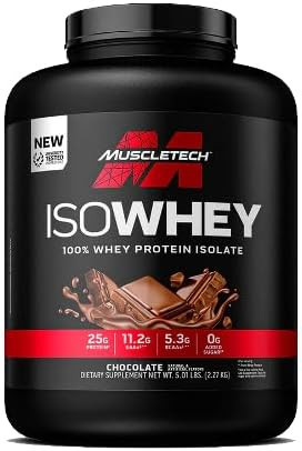 Muscle Tech Iso Whey 5 Libras Chocolate