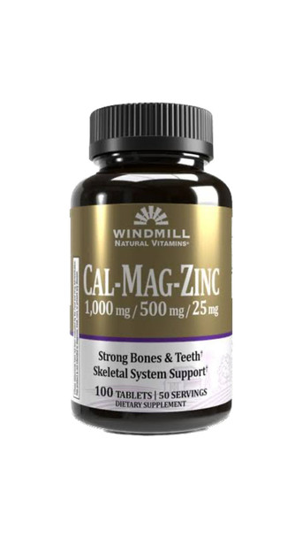 Whp Calcium Magnesium Zinc 100 Tabletas