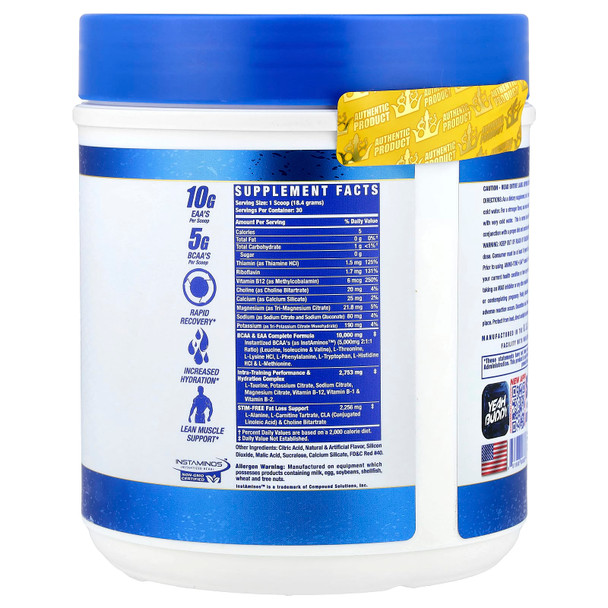 Ronnie Amino Tone EAA 30 Porciones Cherry Limeade