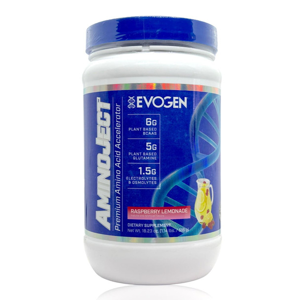 Evogen Aminoject 30 Porciones Rasp Lemonade