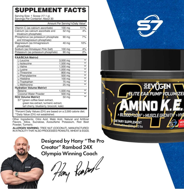 Evogen Amino K E M EAA 30 Porciones Victory Punch