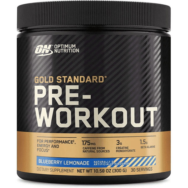 Optimum Nutrition Pre - Entreno 30 Porciones Blueberry Lemonade