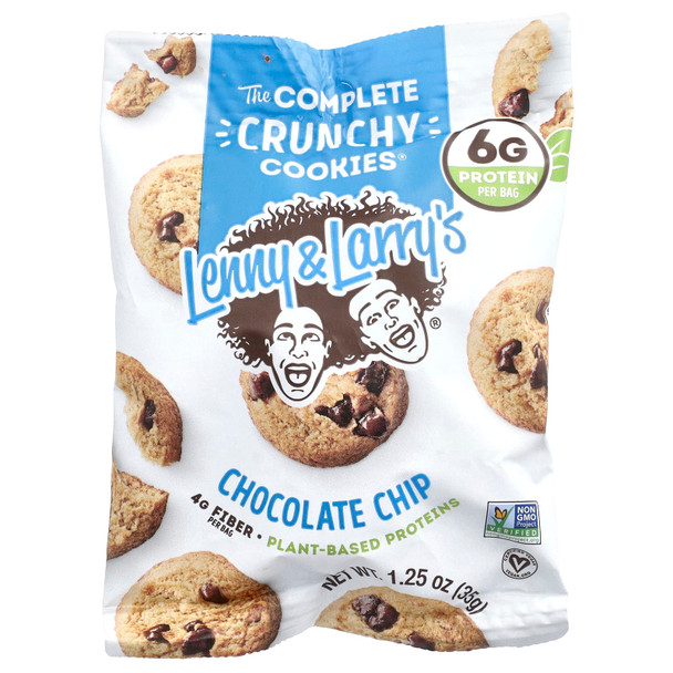 Lenny y Larry´S Complete Crounchy 12 Bag X 35G Chocolate Chip