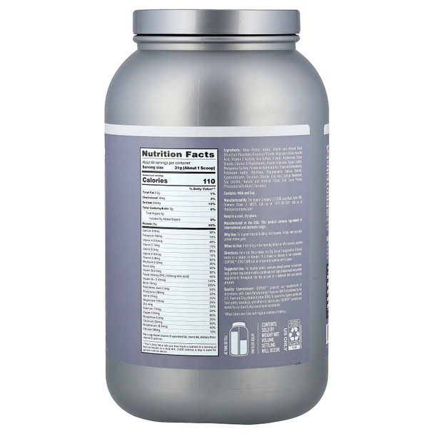 Nb Isopure Zero Carb 3 lb Cookies Cream