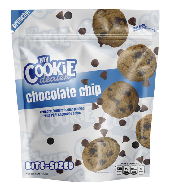 Raw My Cookie Dealer Bite Sized Bag 142 Grs Chocolate Chip