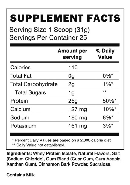 Raw Cbum Itholate 1 72 Libras Cinnamon Crunch