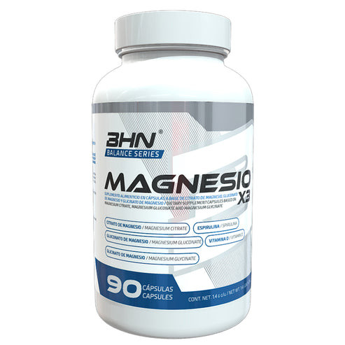 Bhn Magnesio X3 90 Cápsulas