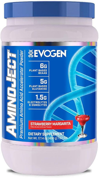 Evogen Aminoject 30 Porciones Strawberry Margarita