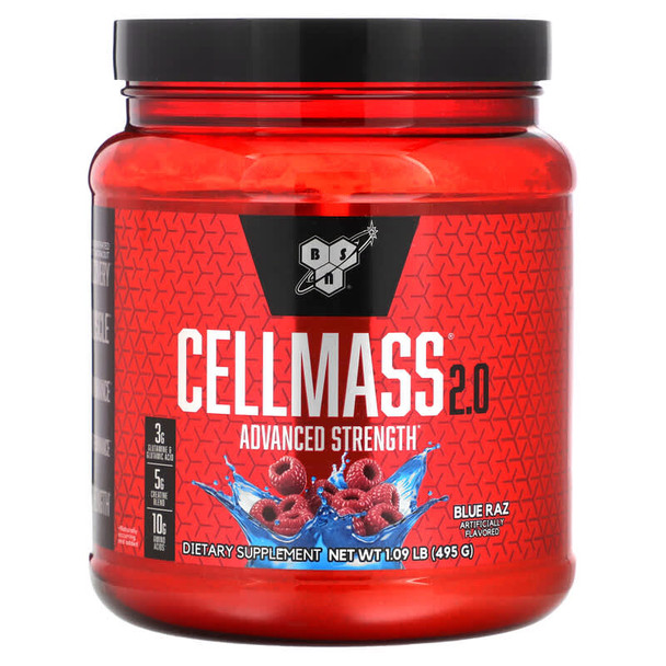 Bsn Cell Mass 1 06 Libras Blue Raspberry
