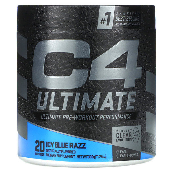 Cellucor C4 Ultimate 20 Porciones Icy Blue Razz