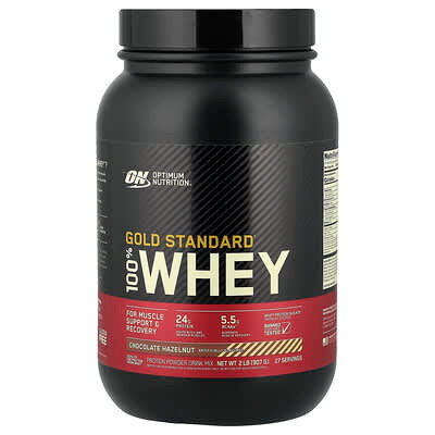 Optimum Nutrition 100 Whey Gold Std 2 Libras Chocolate Hazelnut