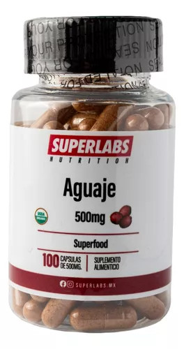 Superlabs Aguaje 500Mg 100 Capsulas