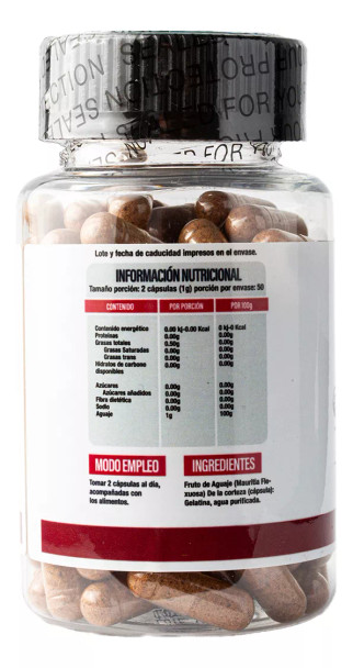 Superlabs Aguaje 500Mg 100 Capsulas