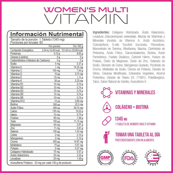 Forza Multi Vitamin Women S 60 Cápsulas