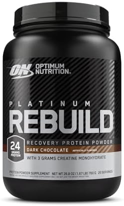 Optimum Nutrition Platinum Rebuild 1 67 Libras Dark Chocolate