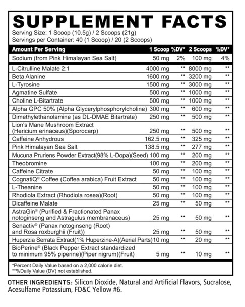 Panda Skull 40 Porciones Cranial Smash