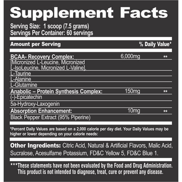 Killer Labz Brute BCAA 60 Porciones Grape