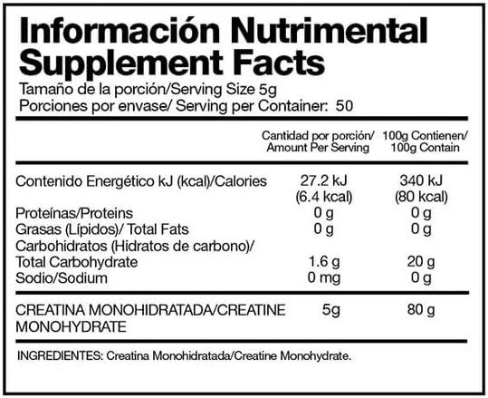 Alpha Creatina 250 Grs