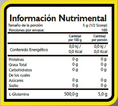 Bhp Glutamina Ultra 500 Gms
